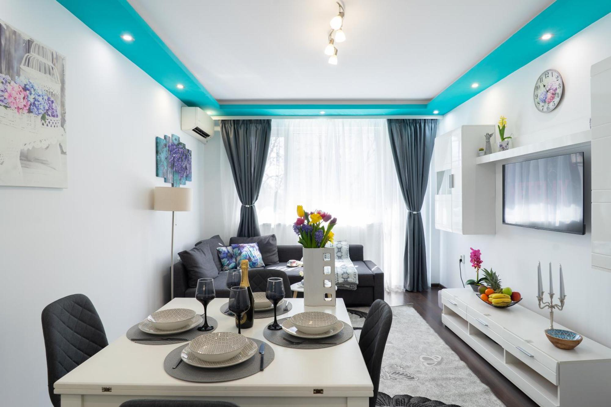 Luxury 2 Bedroom Apartment In Central Varna Extérieur photo