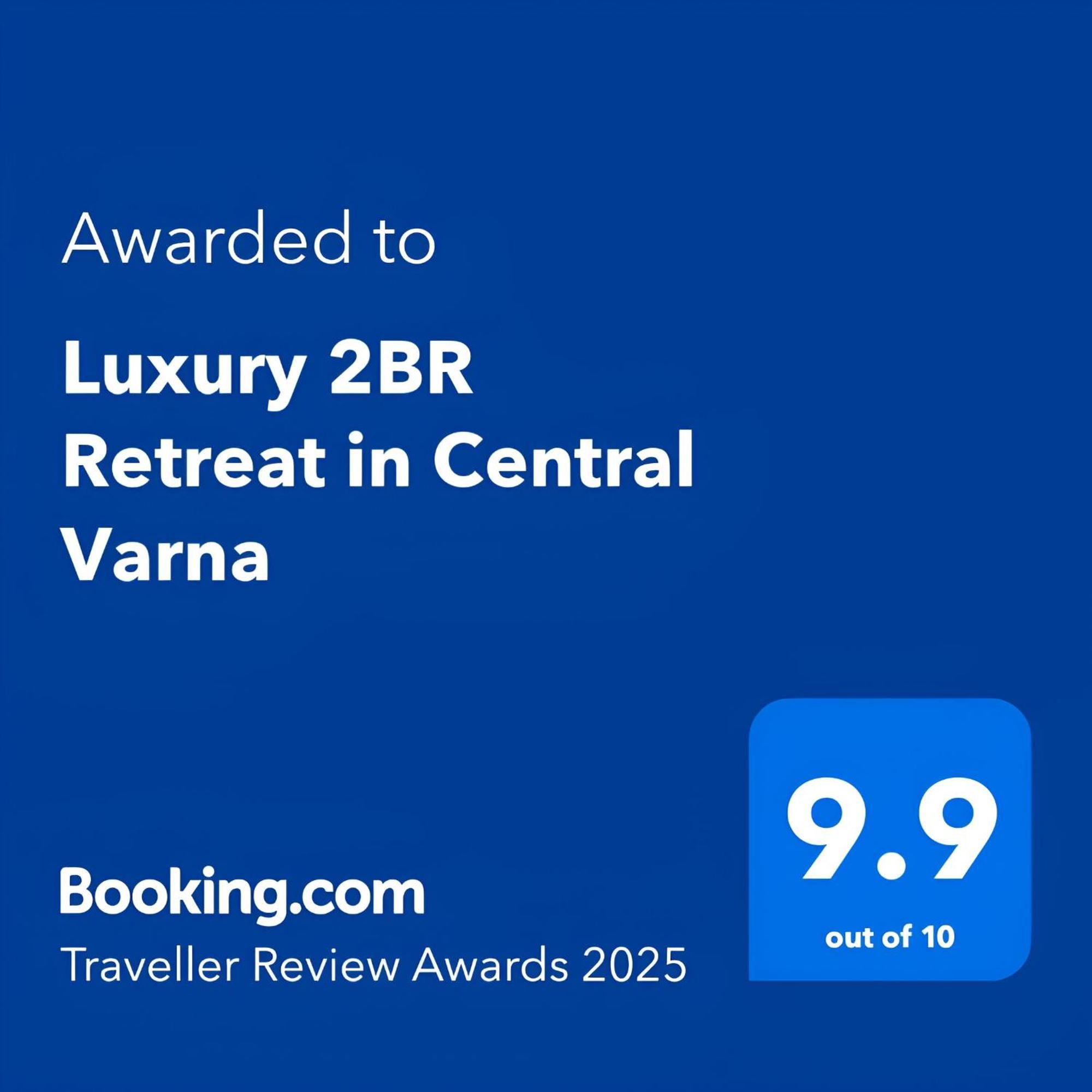 Luxury 2 Bedroom Apartment In Central Varna Extérieur photo